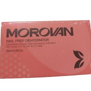 Morovan 3 packs Nail Prep Primer Dehydrator for UV & Acrylic Gels